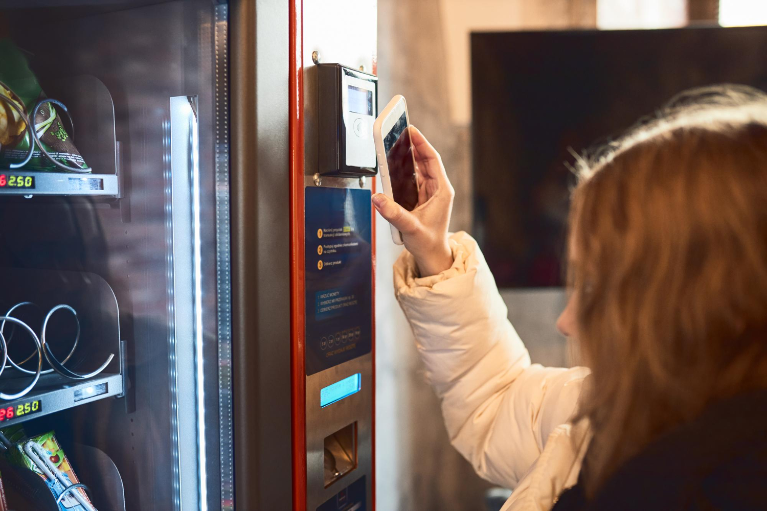 contactless maquinas vending - La tecnología contactless en las máquinas de vending